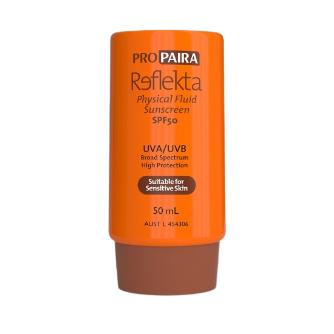 Proparia Reflekta Physical Fluid Sunscreen SPF50 50ml