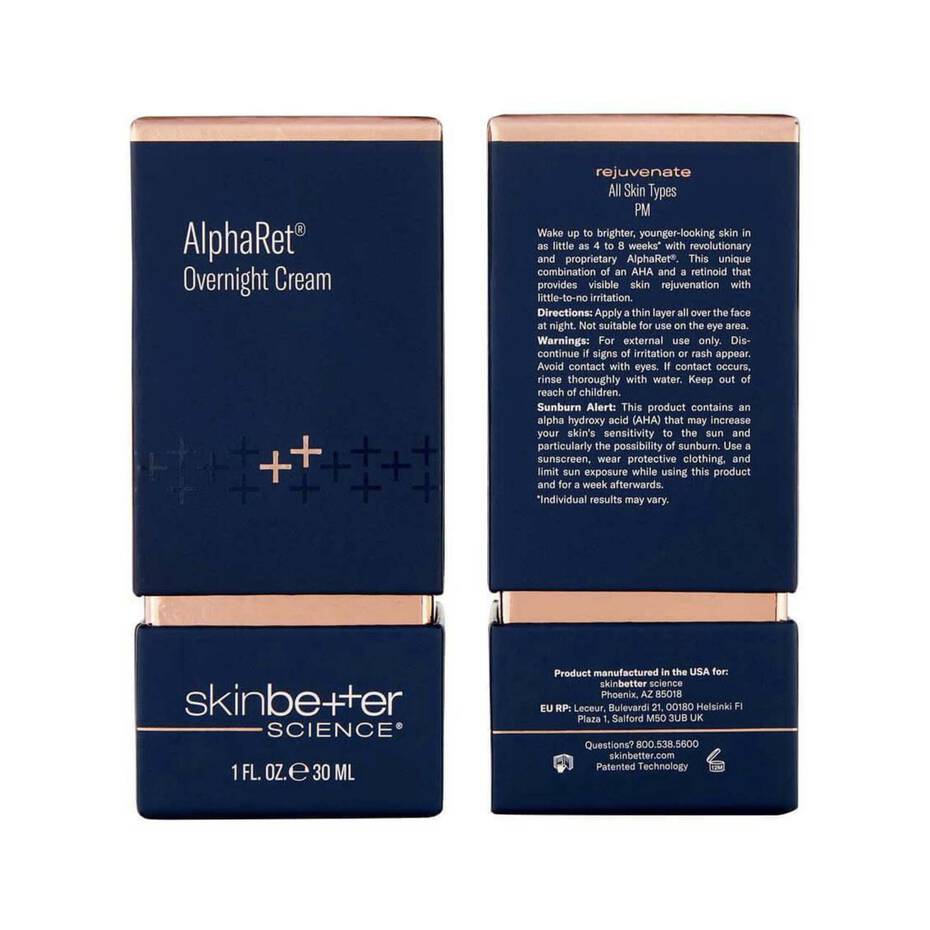 AlphaRet Overnight Cream | skinbetter science Retinoid Night Cream