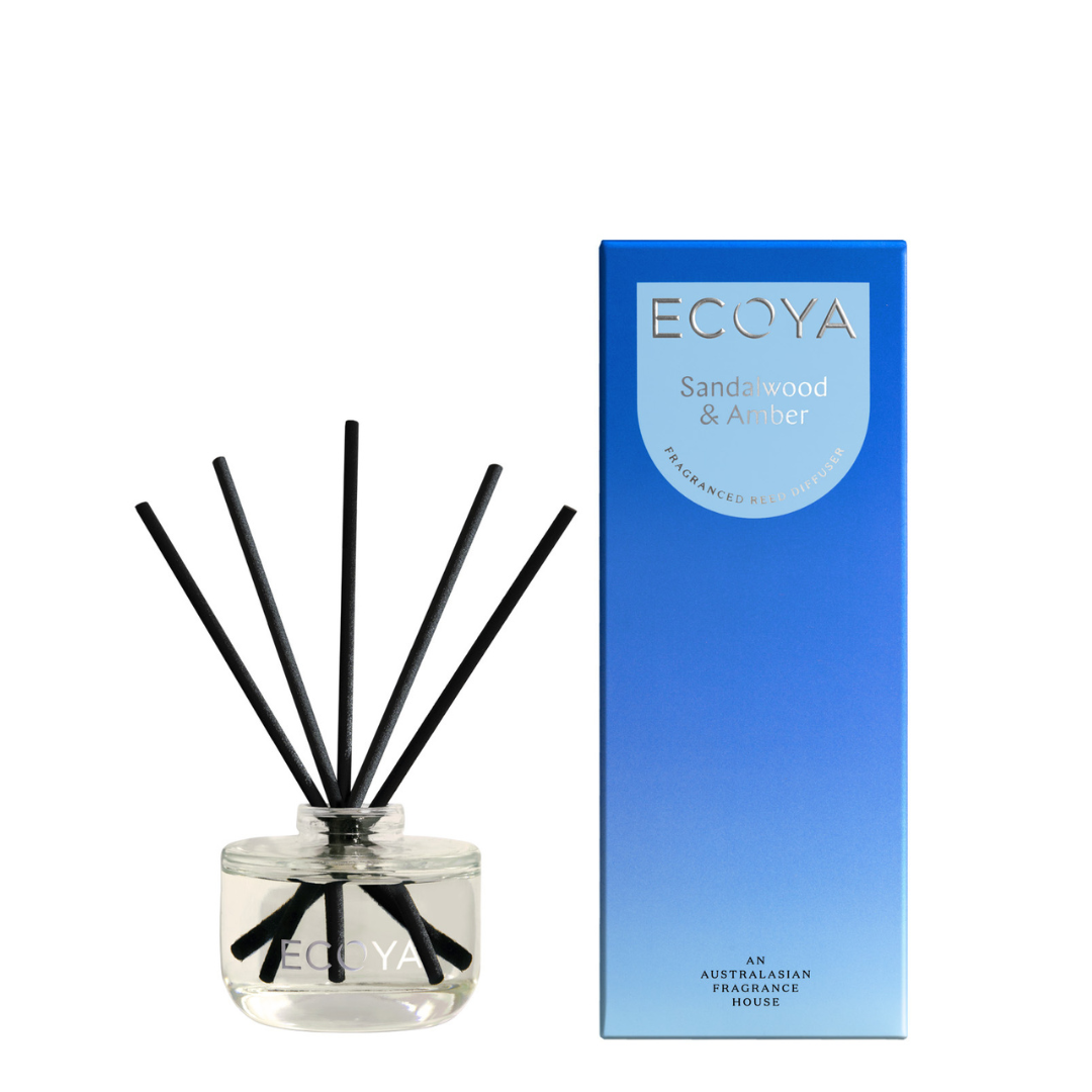 Ecoya Sandalwood & Amber Mini Diffuser 50ml