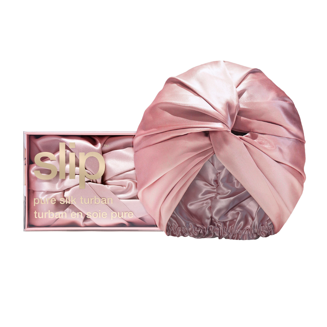 Slip Silk Pink Turban