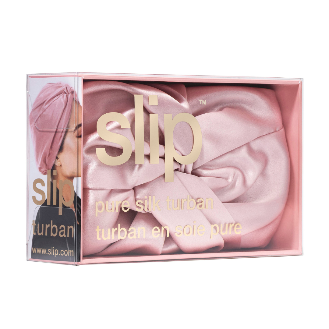 Slip Silk Pink Turban