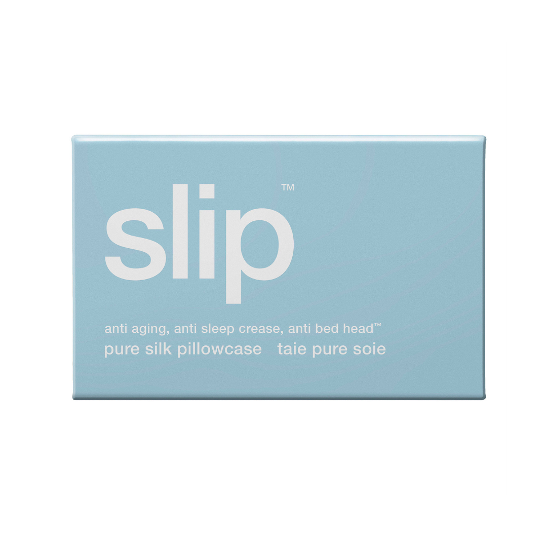 SLIP Queen Zippered Pure Silk Pillowcase - Seabreeze