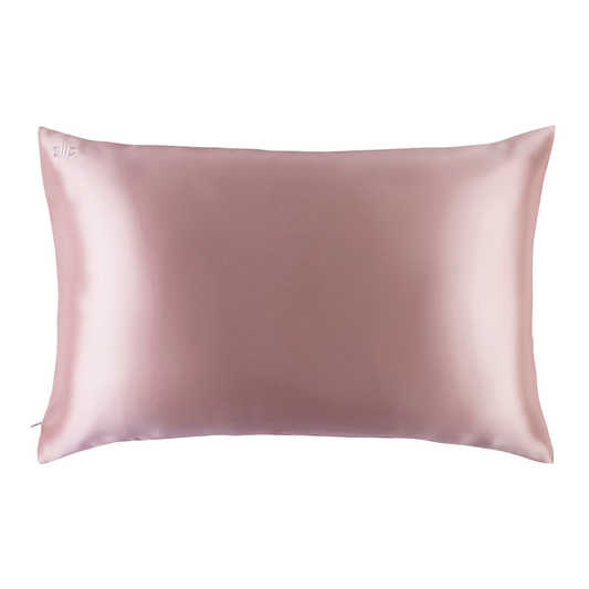 SLIP Queen Zippered Pure Silk Pillowcase - Pink