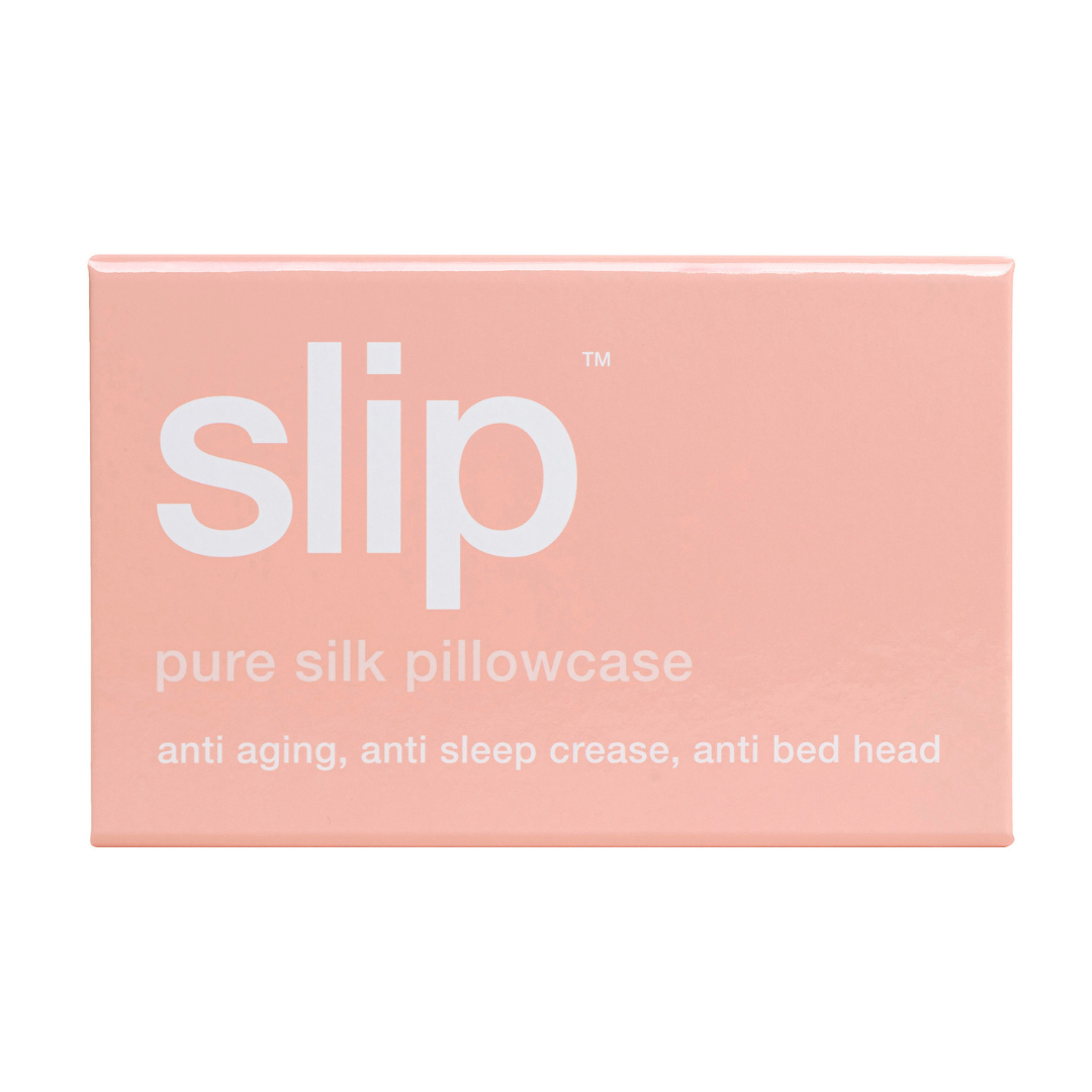 SLIP Queen Zippered Pure Silk Pillowcase - Pink