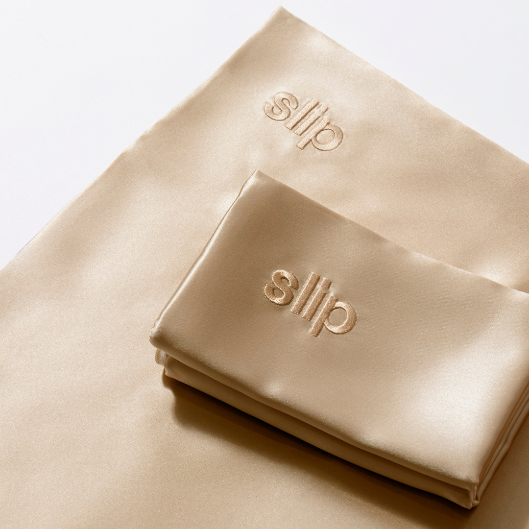 SLIP Queen Zippered Pure Silk Pillowcase - Caramel