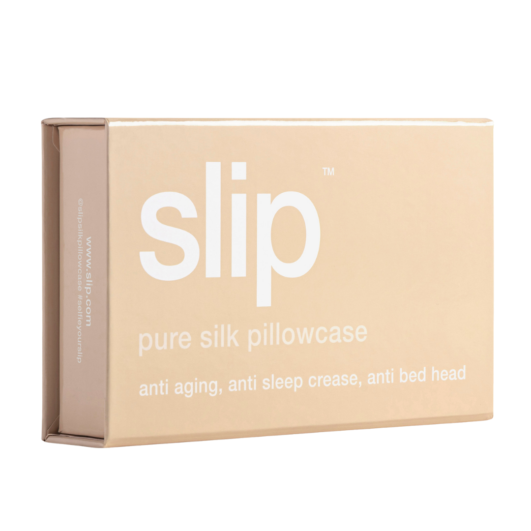 SLIP Queen Zippered Pure Silk Pillowcase - Caramel